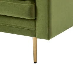 Pelham Moss Green Velvet Fabric Sofa 30 Pelham Moss Green Velvet Fabric Sofa -Entreprise Cc Shop 0093
