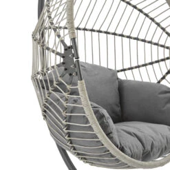 Harrington Rattan + Rope Indoor Outdoor SINGLE Hanging Chair 18 Harrington Rattan + Rope Indoor Outdoor SINGLE Hanging Chair -Entreprise Cc Shop 11