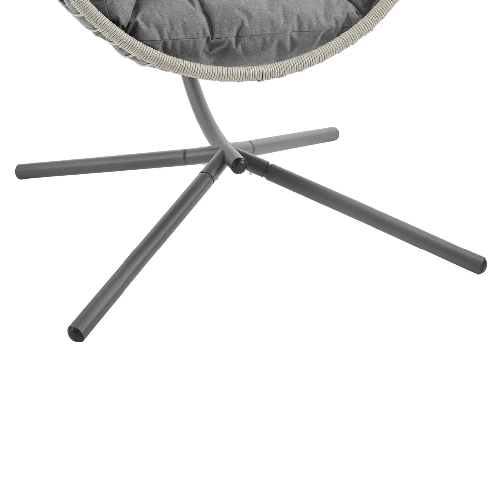 Harrington Rattan + Rope Indoor Outdoor SINGLE Hanging Chair 10 Harrington Rattan + Rope Indoor Outdoor SINGLE Hanging Chair - Image 8