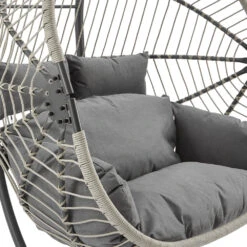 Harrington Rattan + Rope Indoor Outdoor DOUBLE Hanging Chair 18 Harrington Rattan + Rope Indoor Outdoor DOUBLE Hanging Chair -Entreprise Cc Shop 18