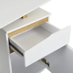 Soren Oak And White Desk With Cupboard 15 Soren Oak And White Desk With Cupboard -Entreprise Cc Shop 71tTheQ4b 2BL. AC SL1500