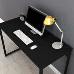 Berlin Compact Desk In Black -Entreprise Cc Shop 81DYRtxBXYL. AC SL1500