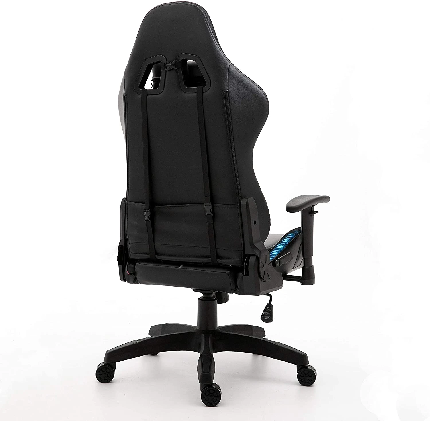 VIRIBUS X1 Office Gaming Chair With 12-Colour LED Lights, Black And Grey 7 VIRIBUS X1 Office Gaming Chair With 12-Colour LED Lights, Black And Grey - Image 5