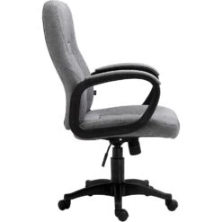 Swivel Office Desk Chair MO19 Grey Fabric -Entreprise Cc Shop 81NOY9D90WL. AC SL1500 612d60ed 4a3b 4a54 b663 61c99f803f2d