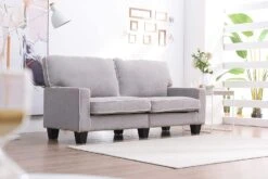 Sherbrook 3 Seater Fabric Sofa With Contrasting Trim In Light Grey Fabric 11 Sherbrook 3 Seater Fabric Sofa With Contrasting Trim In Light Grey Fabric -Entreprise Cc Shop 81cNQtBhxAL. AC SL1500