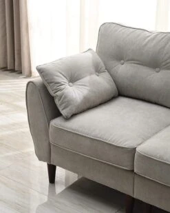 Brooks Fabric Sofa Range In Stone Beige -Entreprise Cc Shop 915suVPwugL. AC SL1500