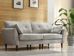 Brooks Fabric Sofa Range In Stone Beige -Entreprise Cc Shop 91oymYeF6GL. AC SL1500
