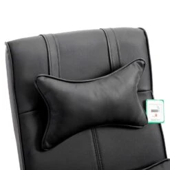 Lawrence Executive Reclining Chair With Foot And Headrest In Black -Entreprise Cc Shop A1g6JFx42PL. SL1500