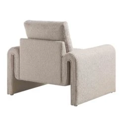 Hampstead Taupe Boucle Curved Armchair 19 Hampstead Taupe Boucle Curved Armchair -Entreprise Cc Shop ACH 2161 TAUPE BOUCLE WB4