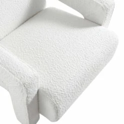 Brompton Sculptural Armchair, White Boucle -Entreprise Cc Shop ACH 2173 WHITE BOUCLE detail2