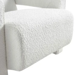 Brompton Sculptural Armchair, White Boucle -Entreprise Cc Shop ACH 2173 WHITE BOUCLE detail3