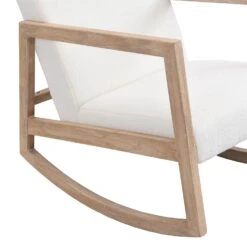 Fyne Ecru Boucle Rocking Armchair 19 Fyne Ecru Boucle Rocking Armchair -Entreprise Cc Shop ACH 38 ECRUBOUCLE detail1