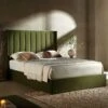 Wilton Moss Green Velvet Ottoman Storage Bed -Entreprise Cc Shop AH 017 MOSS VEL main