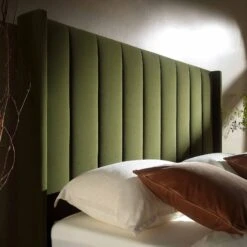 Wilton Moss Green Velvet Ottoman Storage Bed -Entreprise Cc Shop AH 017 MOSS VEL scene3