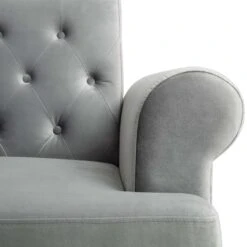 Hanney 3-Seater Chesterfield Sofabed In Grey Velvet -Entreprise Cc Shop AYSF 011 GREY VEL detail3
