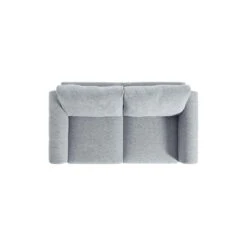 Noak 2-Seater Grey Woven Fabric Sofa With Chrome Legs 21 Noak 2-Seater Grey Woven Fabric Sofa With Chrome Legs -Entreprise Cc Shop AYSF 014 GREY WOVEN 2ST WB5