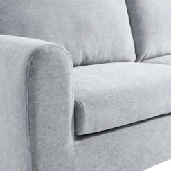 Noak 3-Seater Grey Woven Fabric Sofa With Chrome Legs 25 Noak 3-Seater Grey Woven Fabric Sofa With Chrome Legs -Entreprise Cc Shop AYSF 014 GREY WOVEN detail2 15d73603 31c2 416c b5b8 85dc28221610