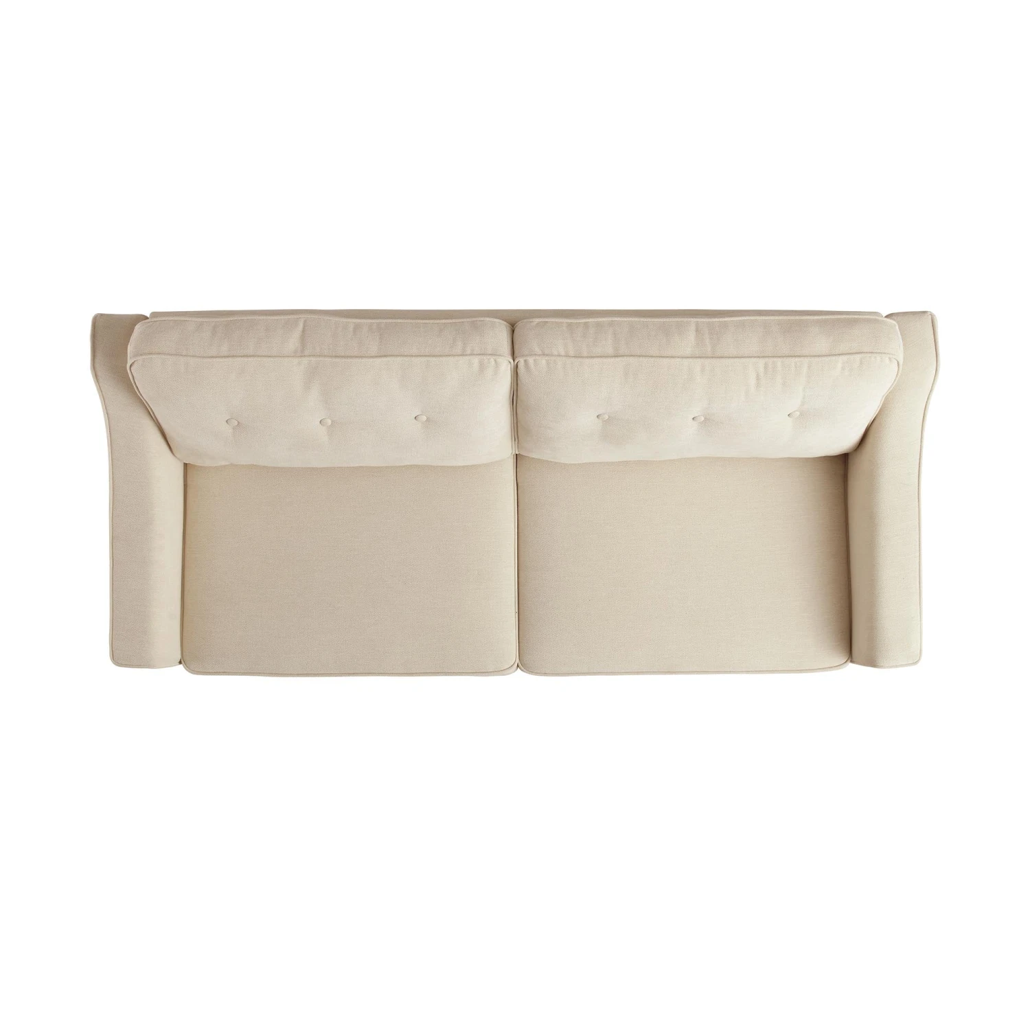 Harper 3-Seater Slope Arm Beige Woven Fabric Sofa 7 Harper 3-Seater Slope Arm Beige Woven Fabric Sofa - Image 5