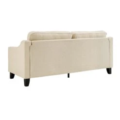 Harper 3-Seater Slope Arm Beige Woven Fabric Sofa 21 Harper 3-Seater Slope Arm Beige Woven Fabric Sofa -Entreprise Cc Shop AYSF 015 BEIGE WOVEN 3ST WB4