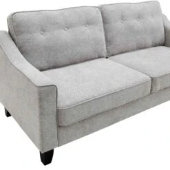 Harper 3-Seater Slope Arm Grey Woven Fabric Sofa 23 Harper 3-Seater Slope Arm Grey Woven Fabric Sofa -Entreprise Cc Shop AYSF 015 GREY WOVEN detail2