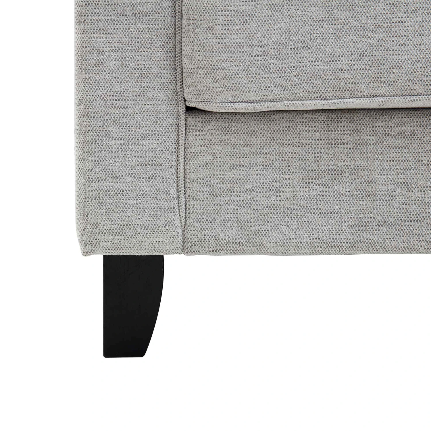 Harper 3-Seater Slope Arm Grey Woven Fabric Sofa 13 Harper 3-Seater Slope Arm Grey Woven Fabric Sofa - Image 11