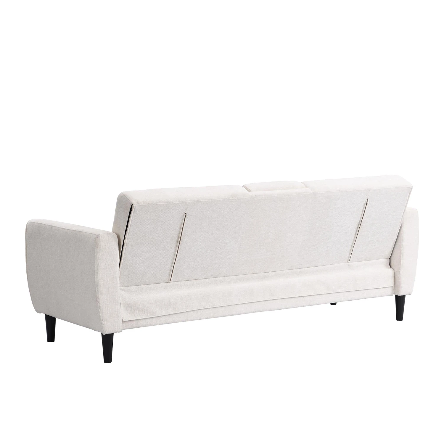 Latimer Beige Woven Fabric 3-Seater Storage Sofa Bed 22 Latimer Beige Woven Fabric 3-Seater Storage Sofa Bed - Image 20