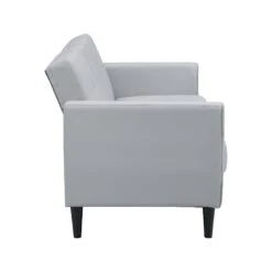 Latimer Grey Faux Leather 3-Seater Storage Sofa Bed 31 Latimer Grey Faux Leather 3-Seater Storage Sofa Bed -Entreprise Cc Shop AYSF 09 GREYPU 3ST WB6