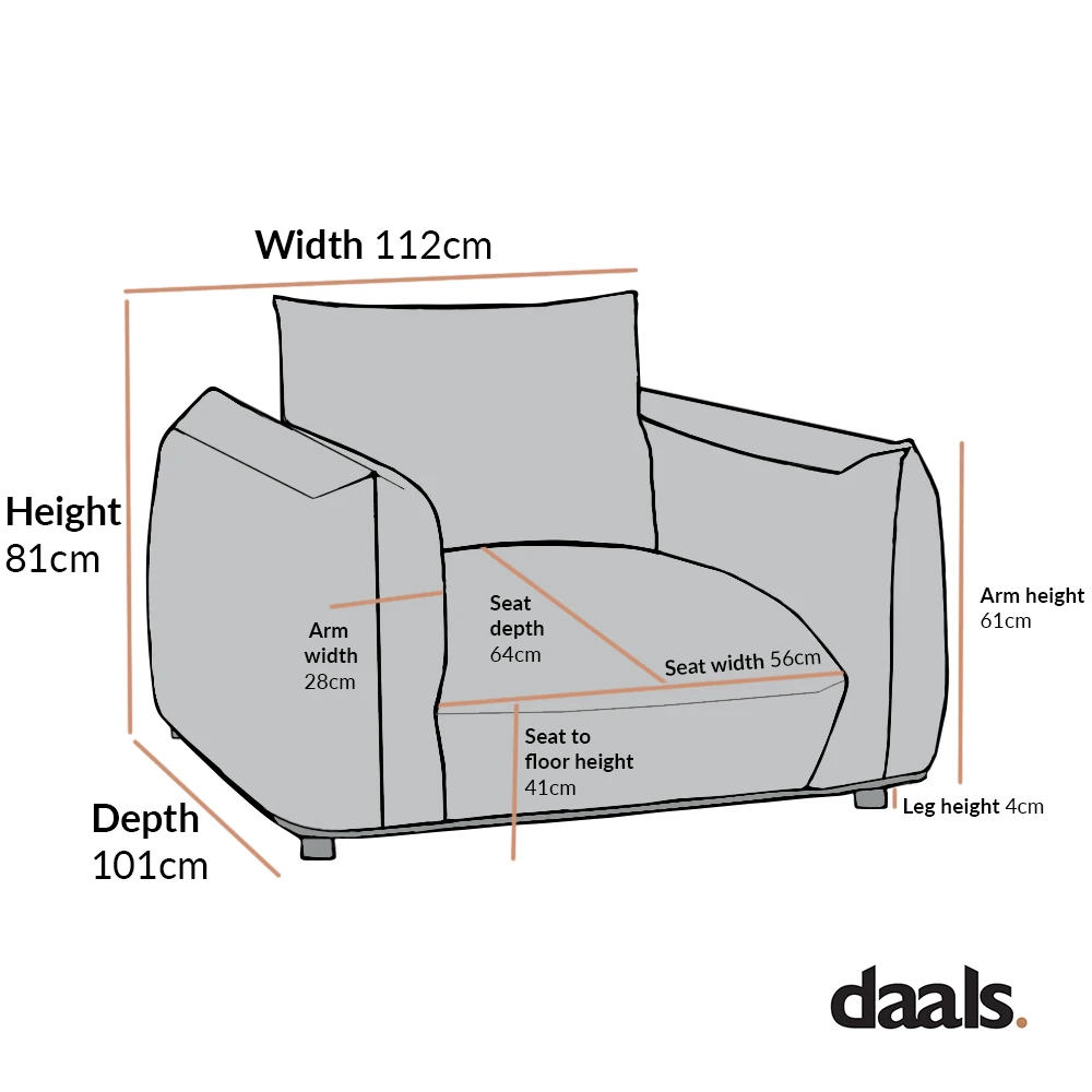 Gianni Armchair, Mink Velvet 8 Gianni Armchair, Mink Velvet - Image 6
