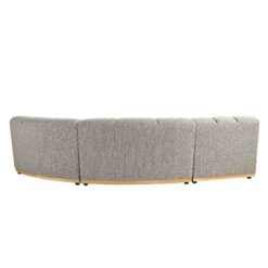 Granvia Taupe Boucle Modular Sofa, 3-Seater L-Shaped Sofa -Entreprise Cc Shop BOSF 9381 TAUPE BOU 3ST LS WB4
