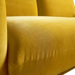 Gianni Three Seater Sofa, Goldenrod Velvet -Entreprise Cc Shop BOSF 9678 GOLD VEL 3ST detail3