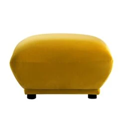 Gianni Pouffe, Goldenrod Velvet 16 Gianni Pouffe, Goldenrod Velvet -Entreprise Cc Shop BOSF 9678 GOLD VEL STOOL WB1