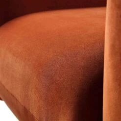 Gianni Armchair, Rust Velvet -Entreprise Cc Shop BOSF 9678 RUST VEL 1ST detail3