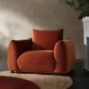 Gianni Armchair, Rust Velvet -Entreprise Cc Shop BOSF 9678 RUST VEL 1ST main