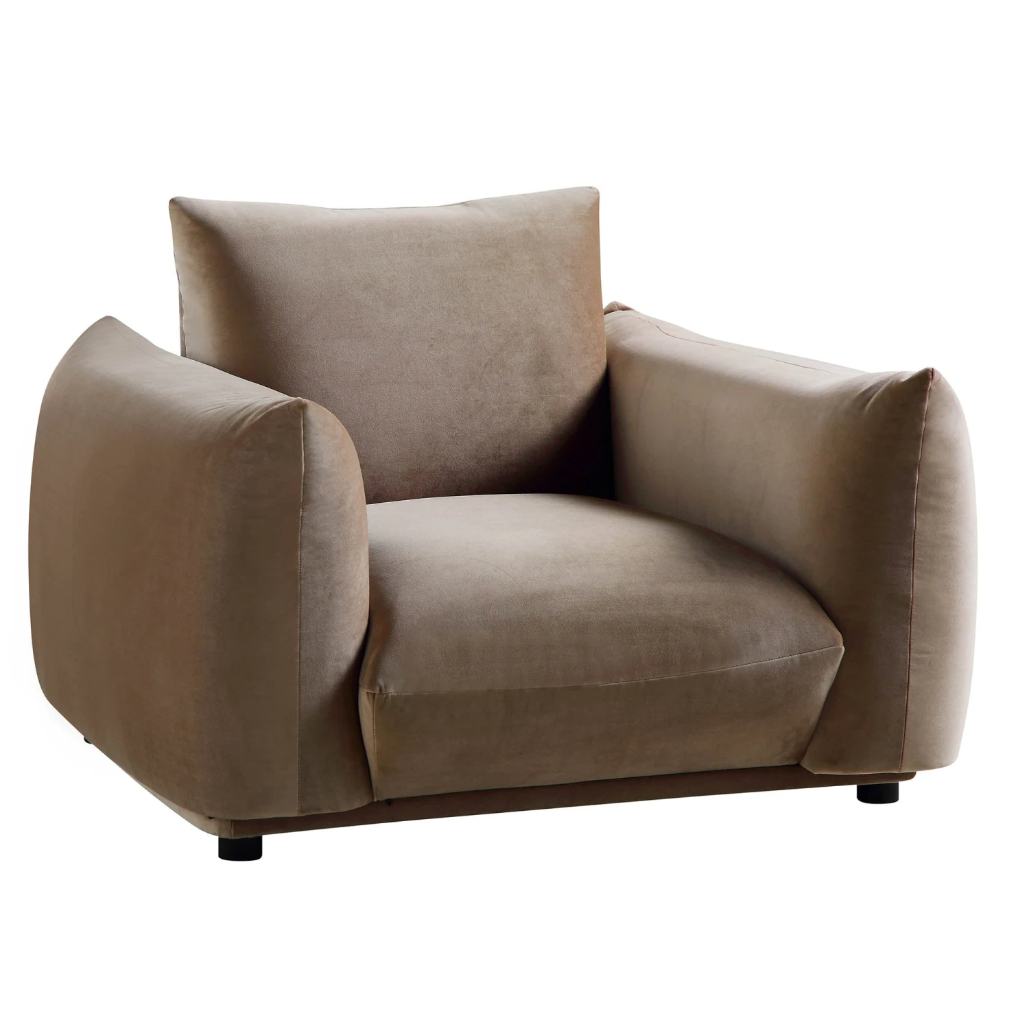 Gianni Armchair, Mink Velvet 9 Gianni Armchair, Mink Velvet - Image 7