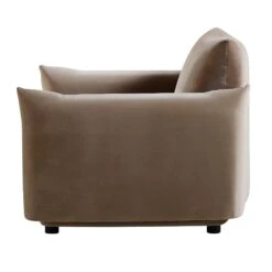 Gianni Armchair, Mink Velvet 24 Gianni Armchair, Mink Velvet -Entreprise Cc Shop BOSF 9678 TAUPE VEL 1ST WB4