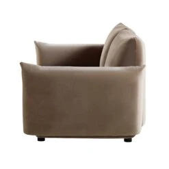 Gianni Two Seater Sofa, Mink Velvet 21 Gianni Two Seater Sofa, Mink Velvet -Entreprise Cc Shop BOSF 9678 TAUPE VEL 2ST WB5