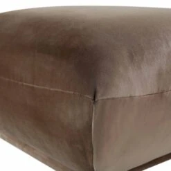 Gianni Pouffe, Mink Velvet -Entreprise Cc Shop BOSF 9678 TAUPE VEL STOOL detail1
