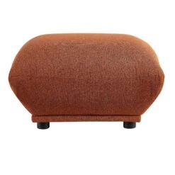 Gianni Pouffe, Terracotta Fabric 14 Gianni Pouffe, Terracotta Fabric -Entreprise Cc Shop BOSF 9678 TERRA LIN STOOL WB1