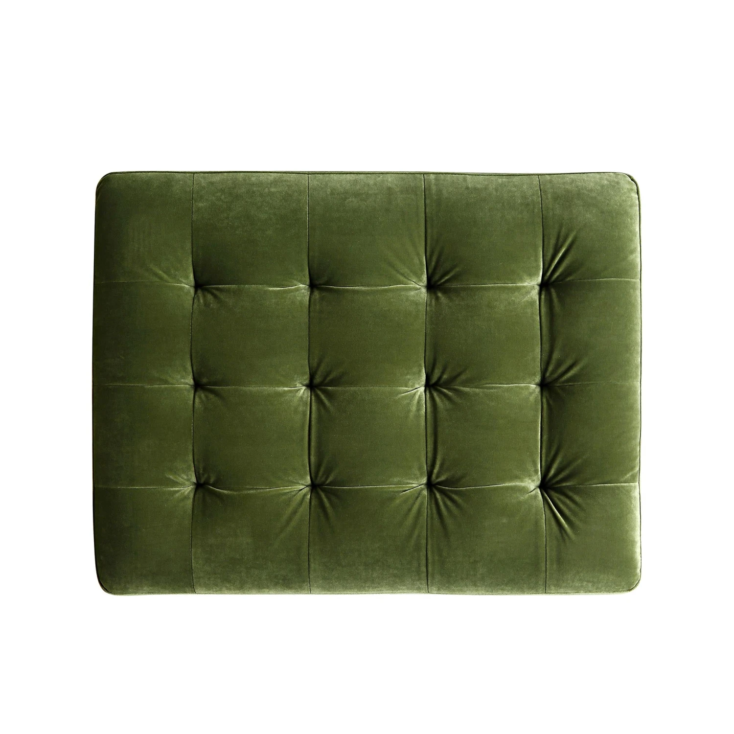 Henrietta Ottoman, Moss Green Velvet 11 Henrietta Ottoman, Moss Green Velvet - Image 9