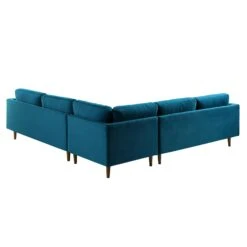 Henrietta 5+Seater Corner Sofa, Teal Velvet 20 Henrietta 5+Seater Corner Sofa, Teal Velvet -Entreprise Cc Shop BOSF 9680 TEAL VELCORNER WB4