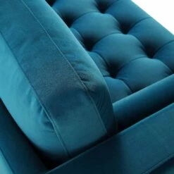 Henrietta Grand 4-Seater LHF Chaise End Sofa, Teal Velvet 24 Henrietta Grand 4-Seater LHF Chaise End Sofa, Teal Velvet -Entreprise Cc Shop BOSF 9680 TEAL VELRHF detail4 2d0819a8 fb41 4959 a5b9 03cf267e5856