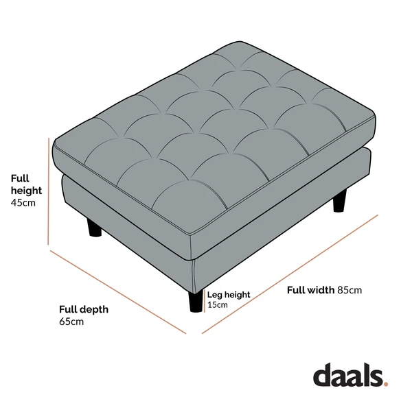 Henrietta Ottoman, Moss Green Velvet 8 Henrietta Ottoman, Moss Green Velvet - Image 6