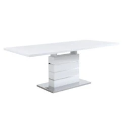 Hayne High Gloss White Extending Dining Table 6 To 8 Seater -Entreprise Cc Shop BSD 019 3 e20071e3 efc2 4289 a08f 8518e12a156f