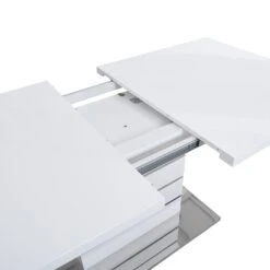 Hayne High Gloss White Extending Dining Table 6 To 8 Seater -Entreprise Cc Shop BSD 019 detail3 927fd8a2 7a7a 4661 b3c6 62525997d867