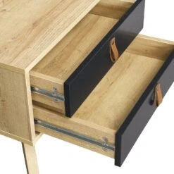 Tallis Two Tone Bedside Table With 2 Drawers 16 Tallis Two Tone Bedside Table With 2 Drawers -Entreprise Cc Shop BSD 034 detail2