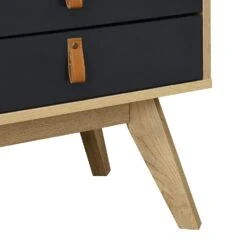 Tallis Two Tone Bedside Table With 2 Drawers 17 Tallis Two Tone Bedside Table With 2 Drawers -Entreprise Cc Shop BSD 034 detail3