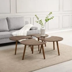 Monza 4-in-1 Walnut Effect Coffee Table -Entreprise Cc Shop BSD 054 1