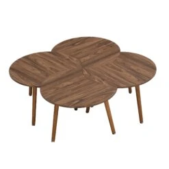 Monza 4-in-1 Walnut Effect Coffee Table -Entreprise Cc Shop BSD 054 5
