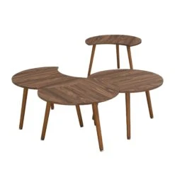 Monza 4-in-1 Walnut Effect Coffee Table -Entreprise Cc Shop BSD 054 7