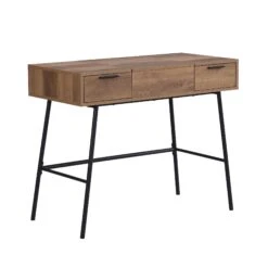 Selwyn Oak Effect Console Dressing Table -Entreprise Cc Shop BSD 062 WB3